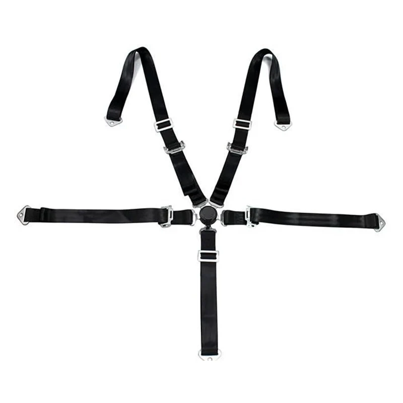 Adjustable Five-Point Safety Seat Belt